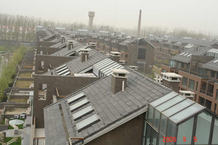 北京康城别墅区 屋顶采光、通风天窗(图5)